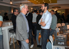 Ton Tetterloo van Stolze samen met de teler Albert Kiep van Kiep Flower.